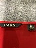IMAN Burgundy 3/4 Sleeve Top Size 1X - photo 6