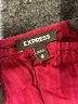 Express 100% Lyocell Burgundy 3/4 Sleeve Blouse Size XS - photo 7