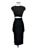 Wilfred Free Solid Black Cocktail Dress Size S - photo 1