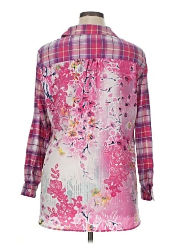 Alia Long Sleeve Button-Down Shirt (view 2)
