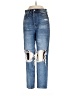 PacSun Graphic Blue Jeans Size 26 waist - photo 1