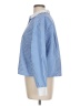 Assorted Brands Checkered-gingham Blue Long Sleeve Button-Down Shirt Size L - photo 5