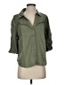 Wit & Wisdom Green 3/4 Sleeve Button-Down Shirt Size S - photo 1