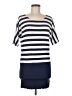 Feathers Blue Short Sleeve Top Size M - photo 1