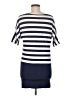 Feathers Blue Short Sleeve Top Size M - photo 2