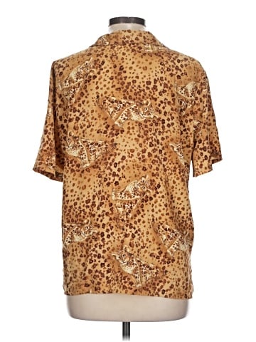 Impressions Short Sleeve Blouse (view 2)