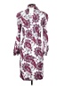 MOTF 100% Polyester Paisley White Casual Dress Size S - photo 2