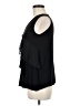 Pebble and Stone 100% Polyester Black Sleeveless Blouse Size M - photo 5