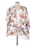 Emory Park 100% Polyester White Kimono Size 3X - photo 1