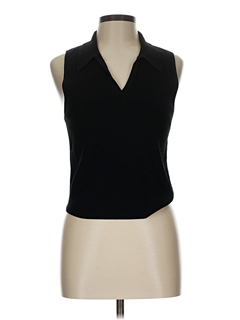 Pre-owned Gap Tank Top Black Halter Neckline Tops