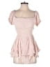 Blāshe 100% Rayon Hearts Pink Romper Size S - photo 1