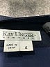 Kay Unger Graphic Black Cocktail Dress Size 4 - photo 7