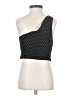 Bershka 100% Polyester Black Sleeveless Top Size XS - photo 2