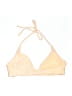 Wild Fable Solid Yellow Swimsuit Top Size L - photo 2