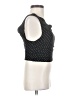 Bershka 100% Polyester Black Sleeveless Top Size XS - photo 4