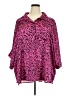 Unbranded 100% Polyester Animal Print Pink 3/4 Sleeve Blouse Size 2X - 3X - photo 1