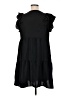 Unbranded Solid Black Casual Dress Size XL (estimated) - photo 2