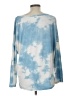 Everly Tie-dye Blue 3/4 Sleeve T-Shirt Size L - photo 2