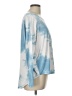 Everly Tie-dye Blue 3/4 Sleeve T-Shirt Size L - photo 4