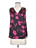 Banana Republic 100% Polyester Black Sleeveless Blouse Size S - photo 1