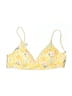 September Floral Yellow Swimsuit Top Size M - photo 1