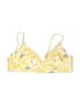 September Floral Yellow Swimsuit Top Size M - photo 2