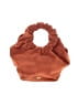 FRAME 100% Leather Solid Orange Leather Hobo One size - photo 1