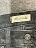 Madewell Chevron-herringbone Black Jeans Size 26 waist - photo 7