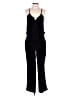 Drew Solid Black Jumpsuit Size S - photo 1