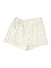 Papaya Checkered-gingham Ivory Shorts Size 25 waist (estimated) - photo 1