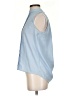 Truth NYC 100% Polyester Blue Sleeveless Blouse Size S - photo 5