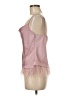 Blu Pepper 100% Polyester Pink Sleeveless Blouse Size M - photo 5