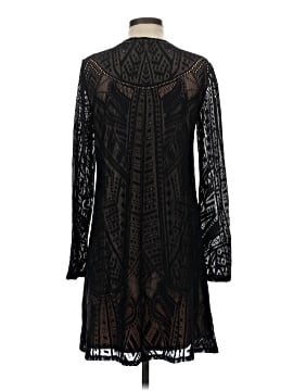 knee length dresses for ladies Zenith Black Lace Long-Sleeve Maxi Dress – Club L London