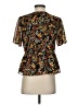 Madewell 100% Polyester Black Short Sleeve Blouse Size XXS - photo 2
