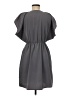 H&M 100% Polyester Solid Gray Cocktail Dress Size 6 - photo 2