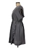 H&M 100% Polyester Solid Gray Cocktail Dress Size 6 - photo 5