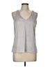 Boston Proper Silver Tank Top Size 6 - photo 1