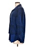 CALVIN KLEIN JEANS 100% Polyester Blue Long Sleeve Blouse Size L - photo 5