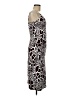 Adam Lippes 100% Polyester Animal Print Brown Cocktail Dress Size 6 - photo 4