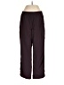 Eddie Bauer Solid Burgundy Track Pants Size 4 - photo 1