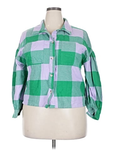 Sanctuary 3/4 Sleeve Button-Down Shirt (view 1)