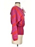 Cecilie Copenhagen 100% Cotton Pink Long Sleeve Blouse Size XS - photo 4