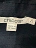 Chico's 100% Polyester Black Blue Coat Size L - photo 6