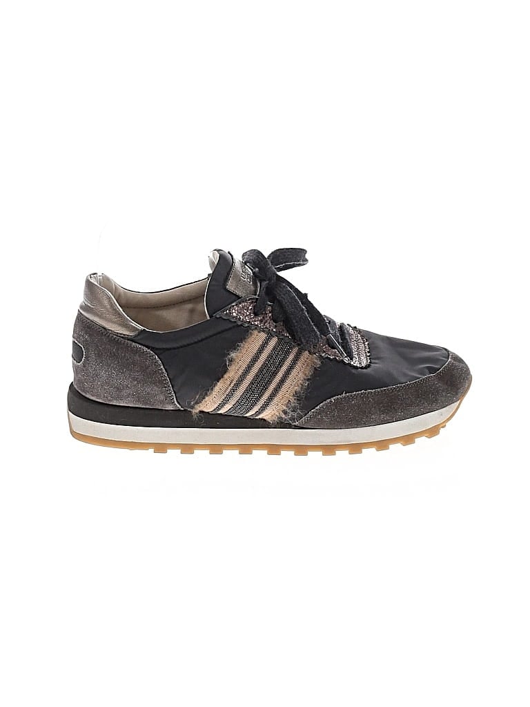 Brunello Cucinelli Sneakers: Black Shoes - Size 39
