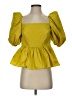 Cinq à Sept Yellow 3/4 Sleeve Blouse Size S - photo 1