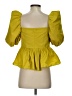 Cinq à Sept Yellow 3/4 Sleeve Blouse Size S - photo 2