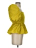 Cinq à Sept Yellow 3/4 Sleeve Blouse Size S - photo 4