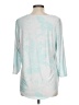 Chico's Silver 3/4 Sleeve T-Shirt Size Lg (2) - photo 2