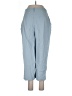 Zara Solid Blue Casual Pants Size L - photo 2