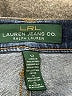 Lauren Jeans Co. Solid Blue Jeans Size 12 - photo 7